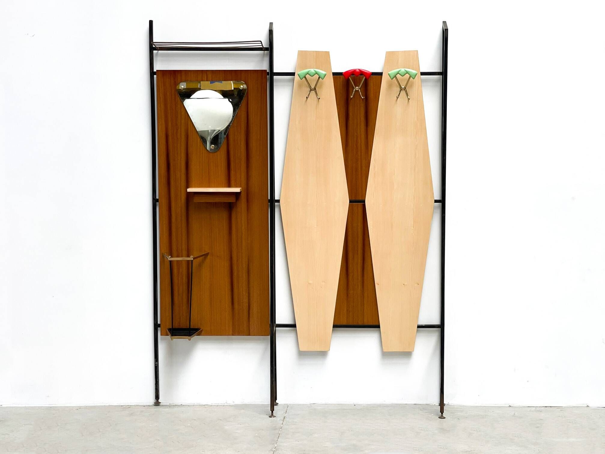 XL veneer Italian coat rack