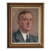 Impressionist oil painting portrait