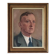 Impressionist oil painting portrait
