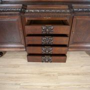 Interwar Oak Sideboard in Dark Brown, 1930s