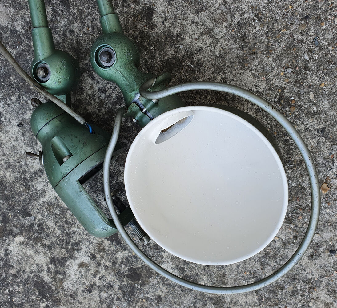 Jielde workshop lamp, authentic, 50s, nod model.