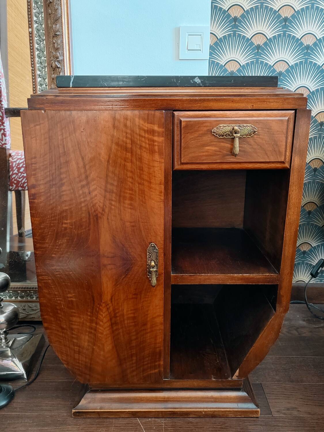 Art Deco bedside table