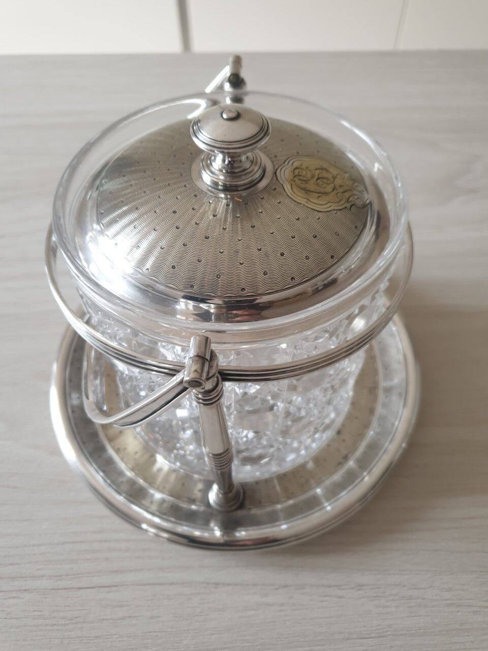 Christofle Cookie Jar