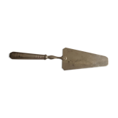Old pie shovel silver metal
