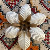 Luminaire floral années 70