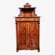 Cabinet époque Biedermeier En Noyer Et Ronce époque XIXeme
