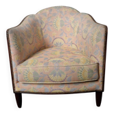 Art Deco cocktail armchair – Ocean liner style – 1930s