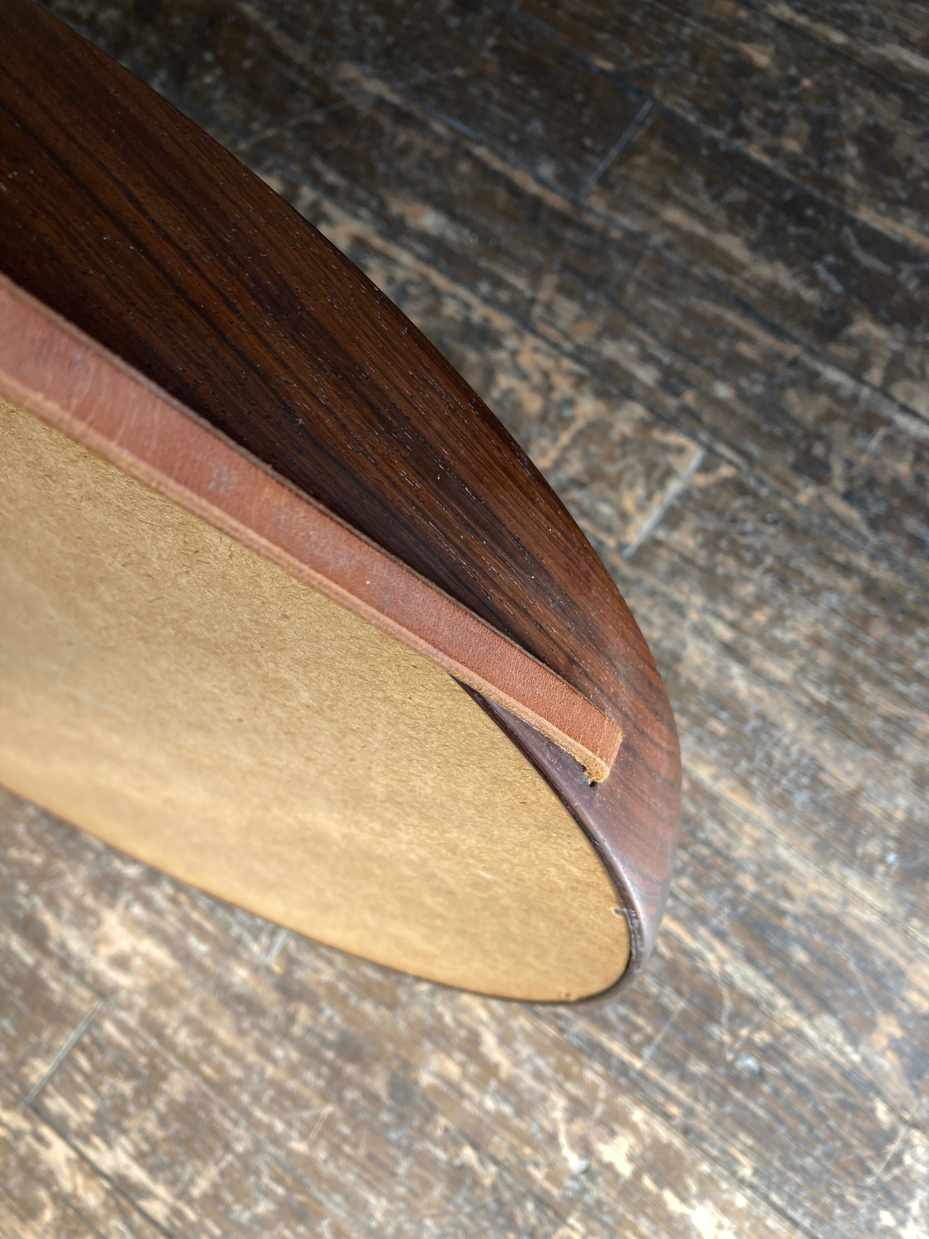 Rosewood mirror and Kristiansson leather for Lexus Sweden 1960