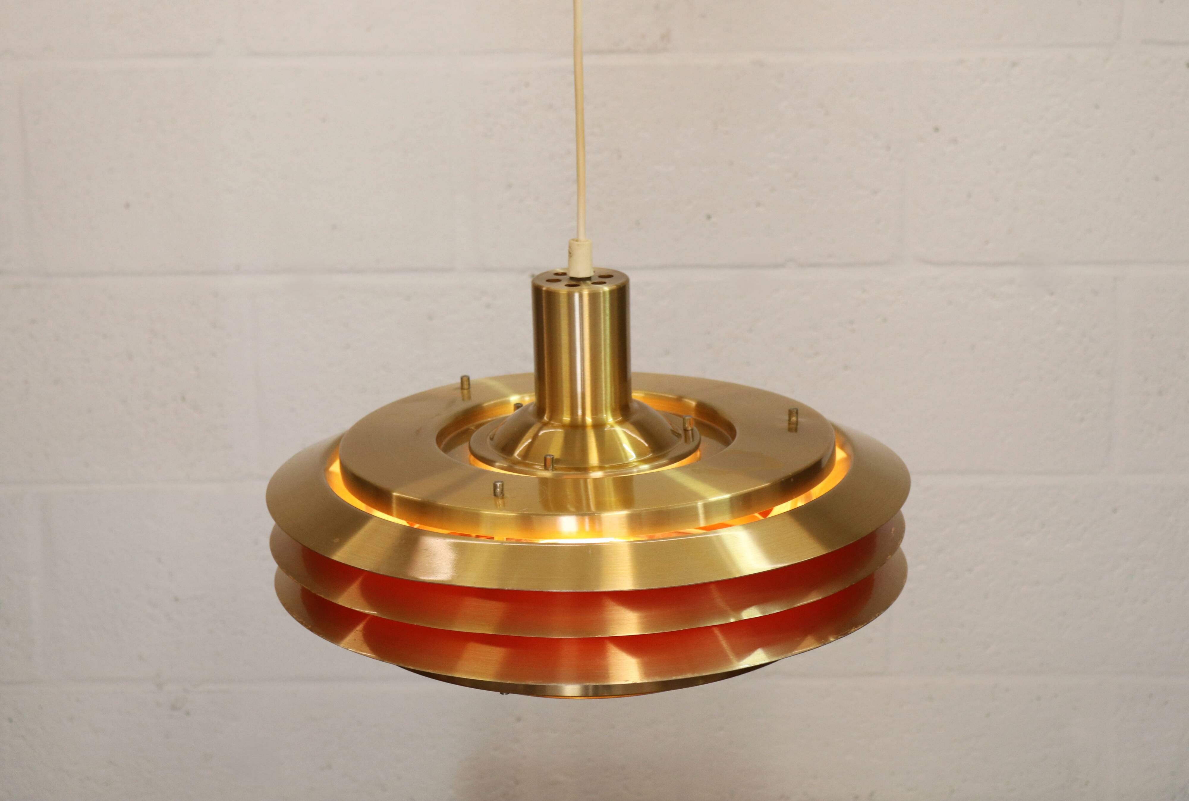Very rare old Danish design lamp by Teknika model 400  - 60's