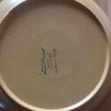 4 vintage stoneware plates