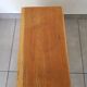 2 stools or footrests or small benches in solid wood