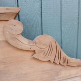 Antique carved wooden shelf