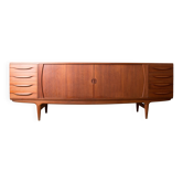 Large Danish sideboard in teak model U15 by Johannes Andersen 1965.