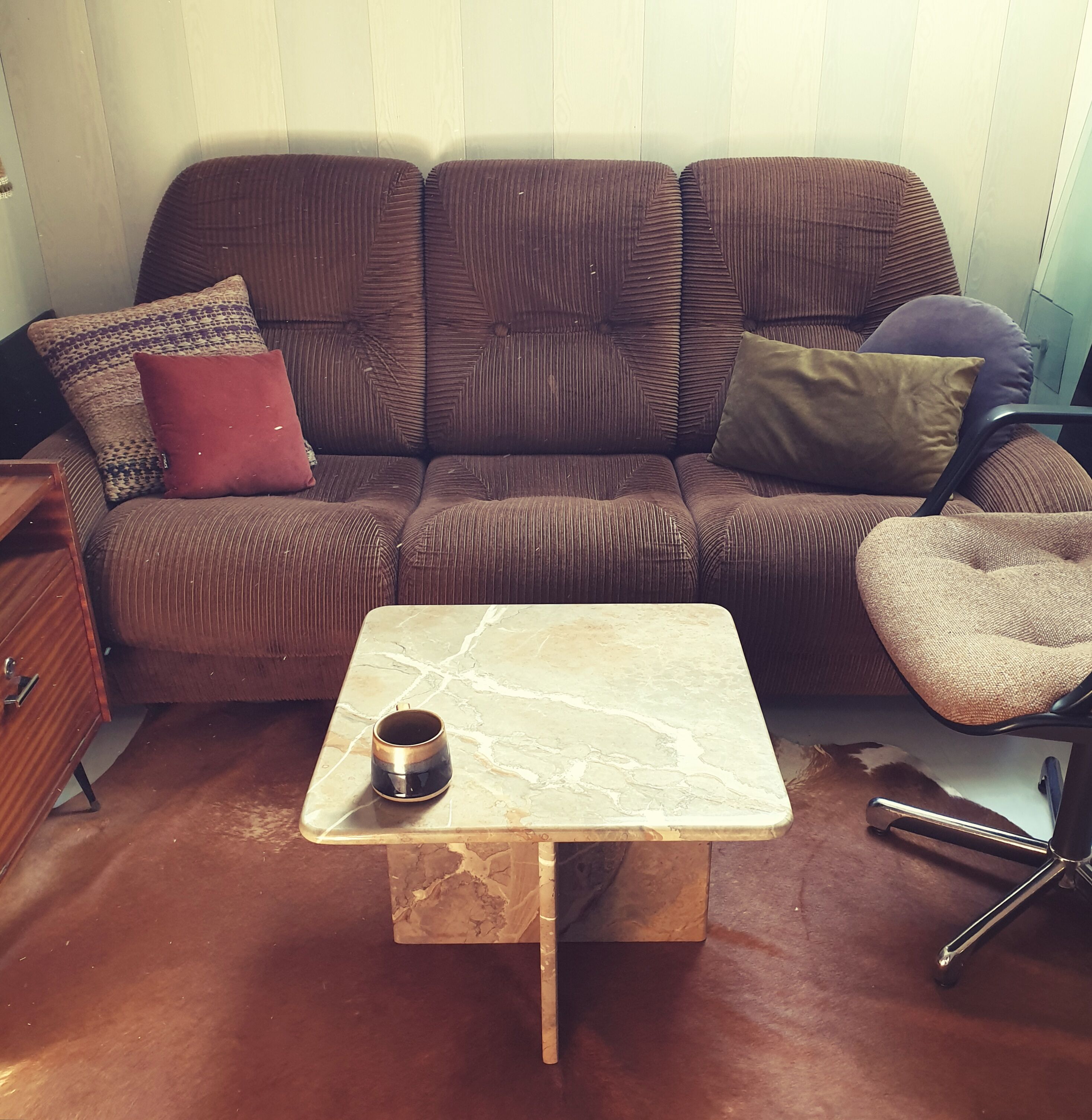 Vintage sofa Space Age 70s