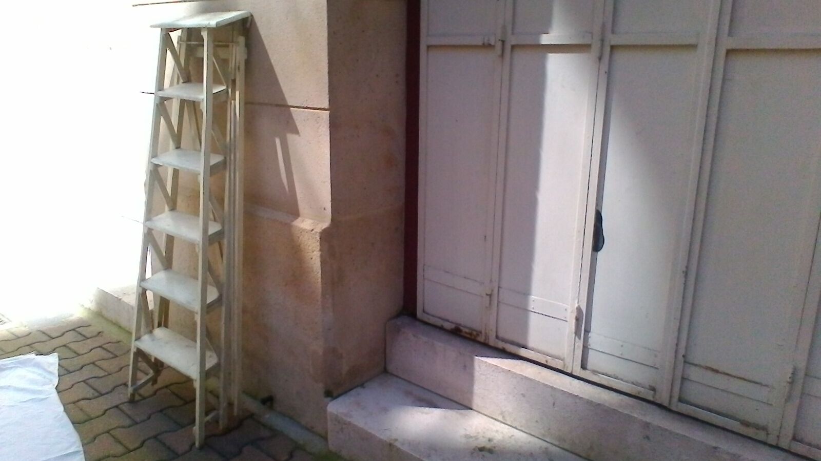 Vintage painter stepladder 6 steps