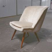 Fauteuil danois chauffeuse scandinave années 50/60