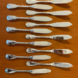 Christofle Vendome shell, fish cutlery and serving cutlery