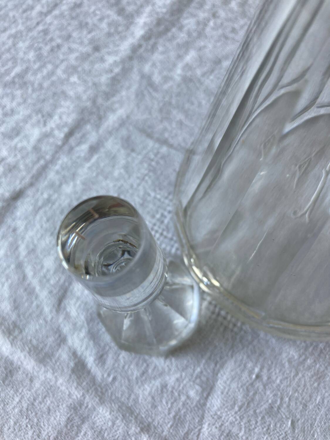 Baccarat crystal carafe