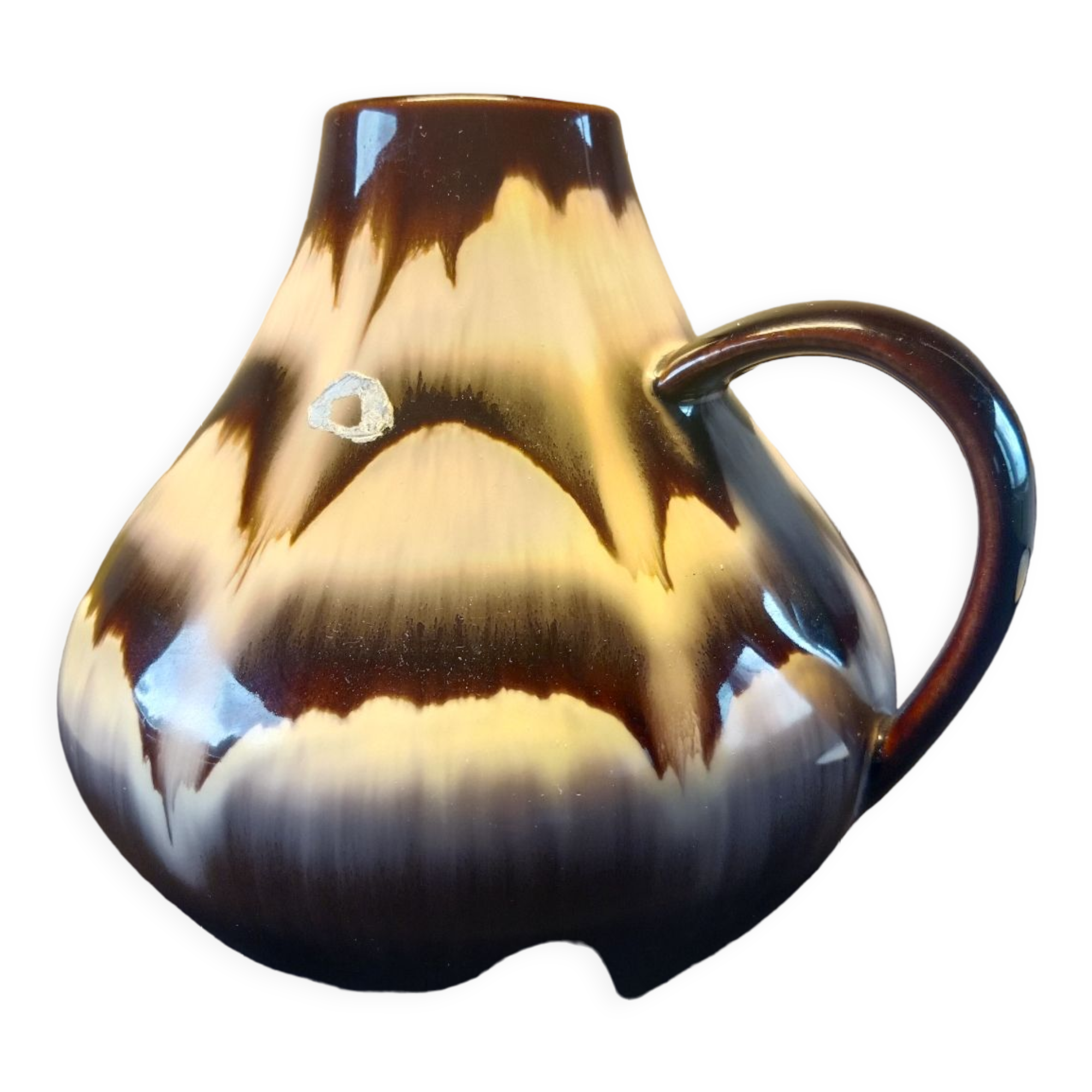 Vase vernissé 70'