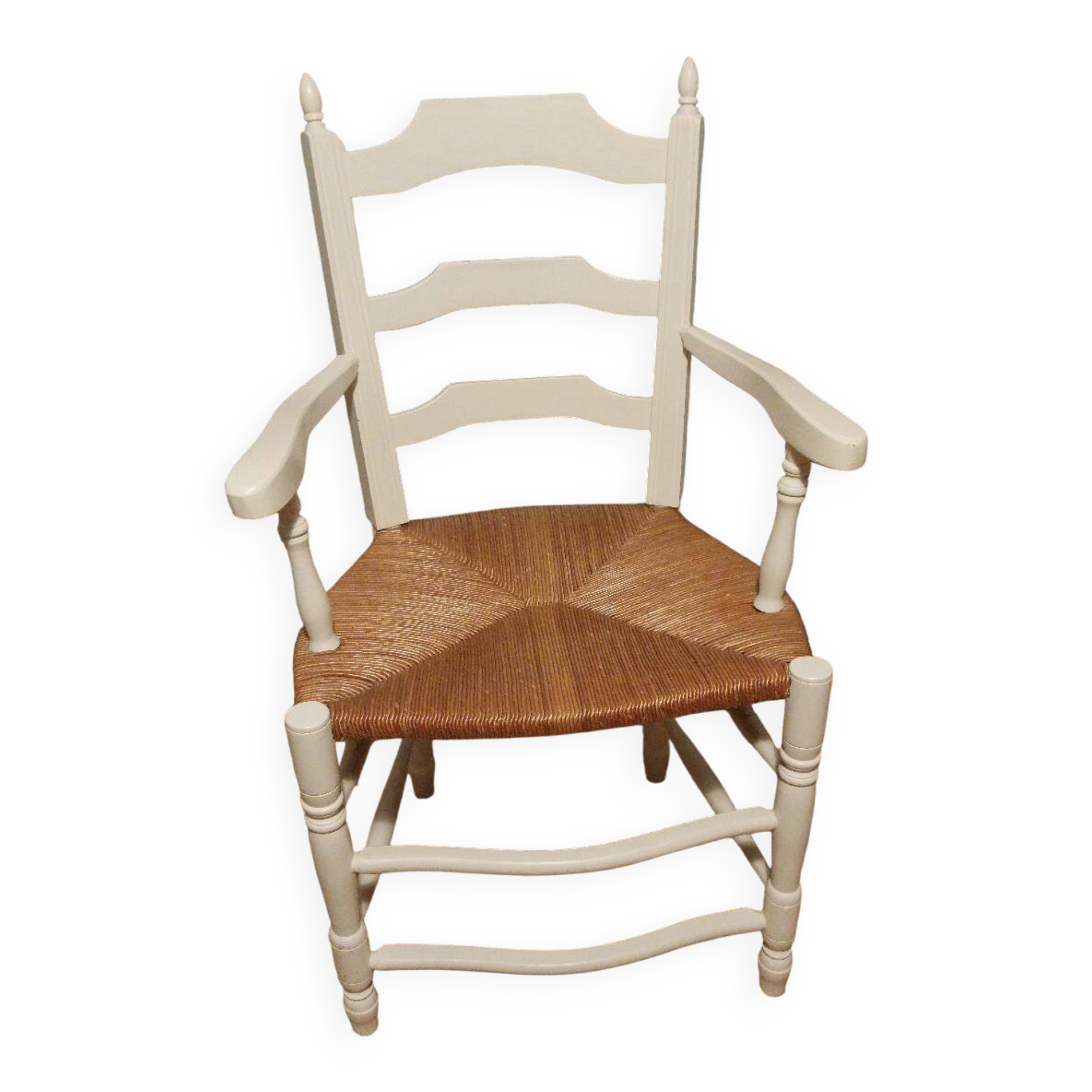 Provencal straw chair