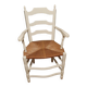 Provencal straw chair