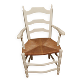 Fauteuil paillé provencal