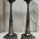 Pair of Art Deco candle holders.