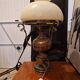 Lampe art déco laiton porcelaine