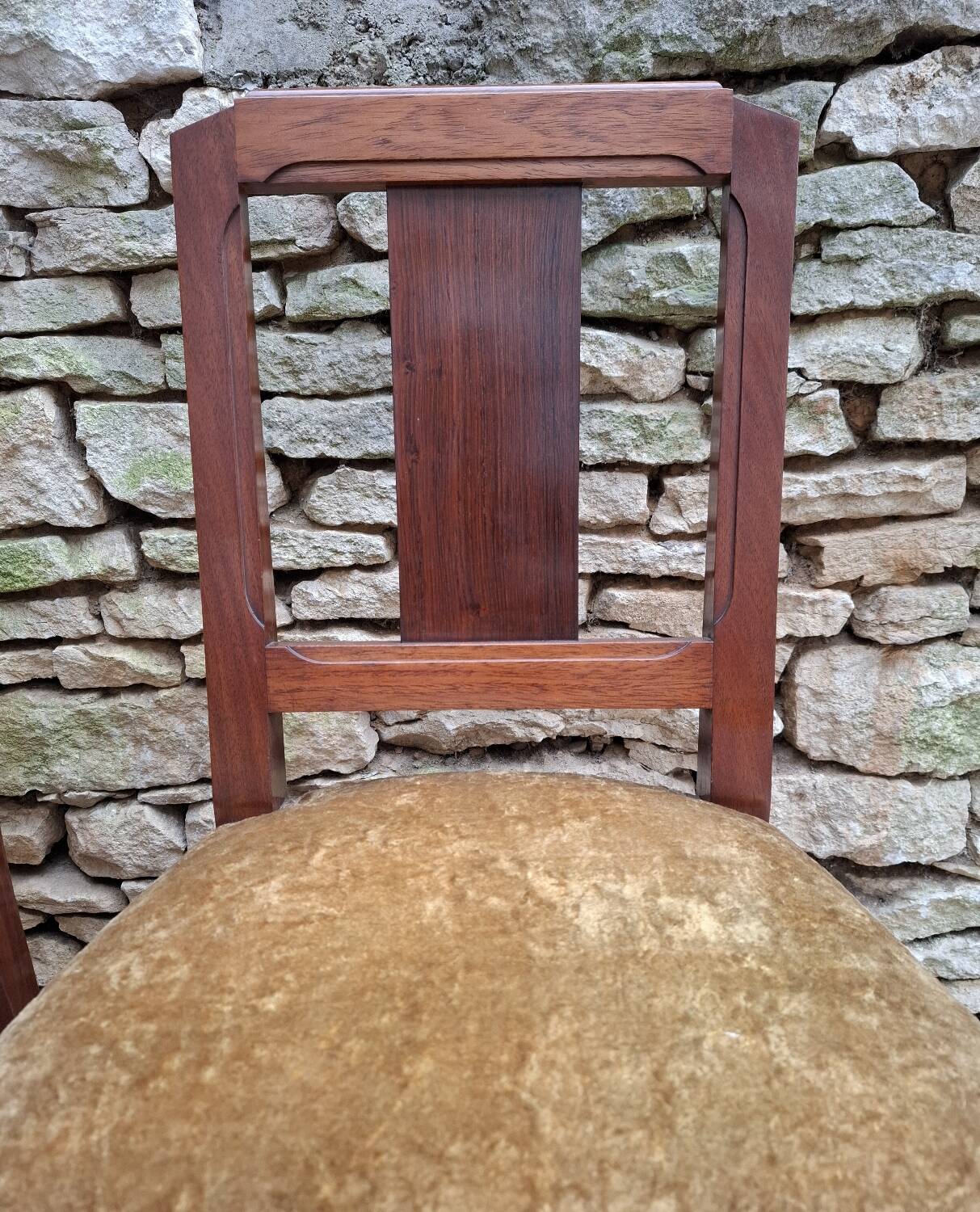 Art Deco pair of chairs