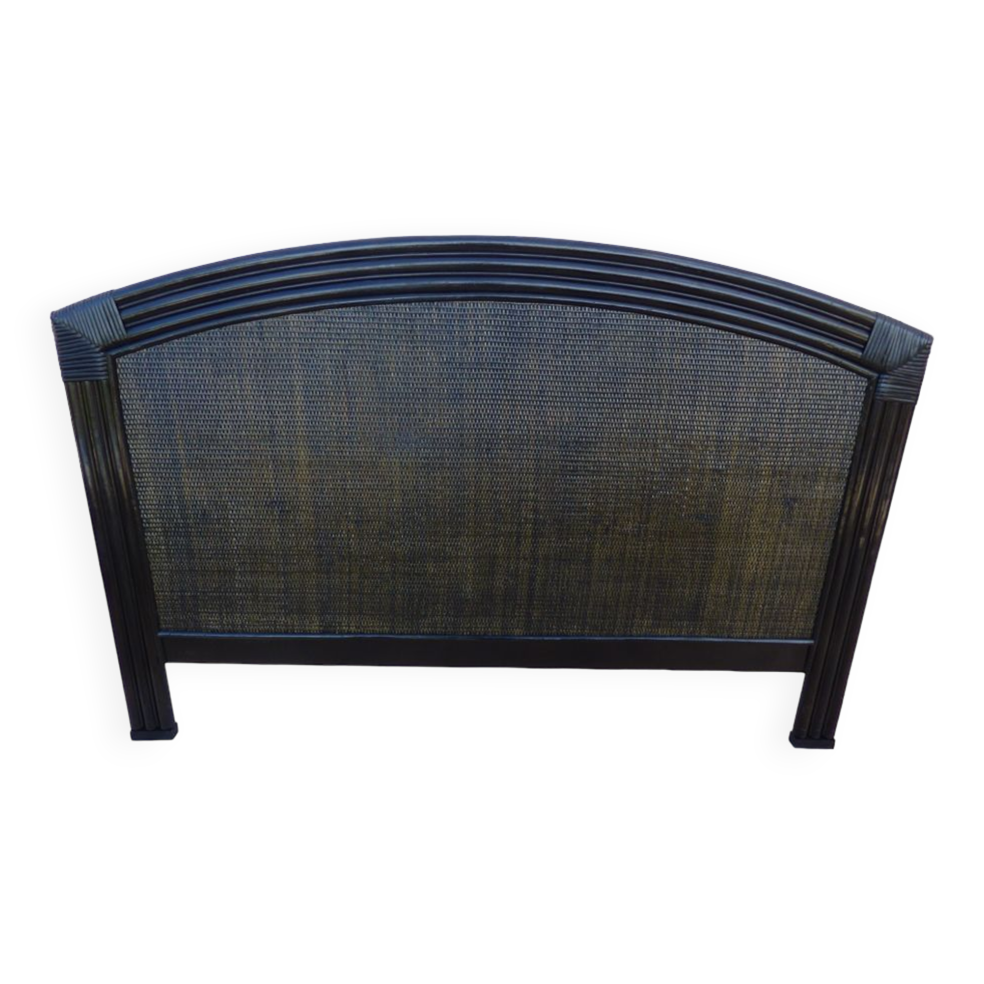 Rattan headboard
