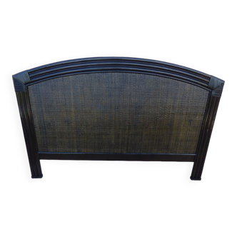 Rattan headboard