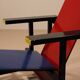 Early ‚Red and Blue‘ Chair by Gerrit Rietveld for Cassina | Italy 1970s