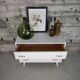 Commode vintage blanche