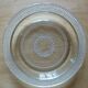 Round glass dish