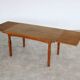 brutalist dining table | vintage table | oak | Kjaernulf