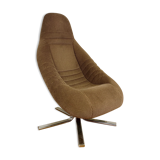 Velvet bucket chair - Mod'plastia