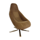 Velvet bucket chair - Mod'plastia