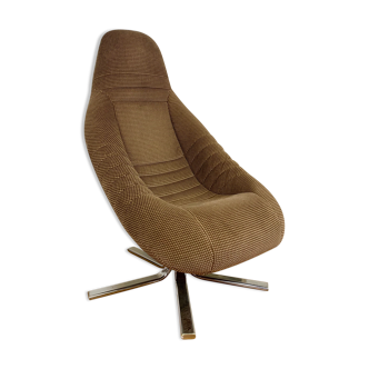 Velvet bucket chair - Mod'plastia