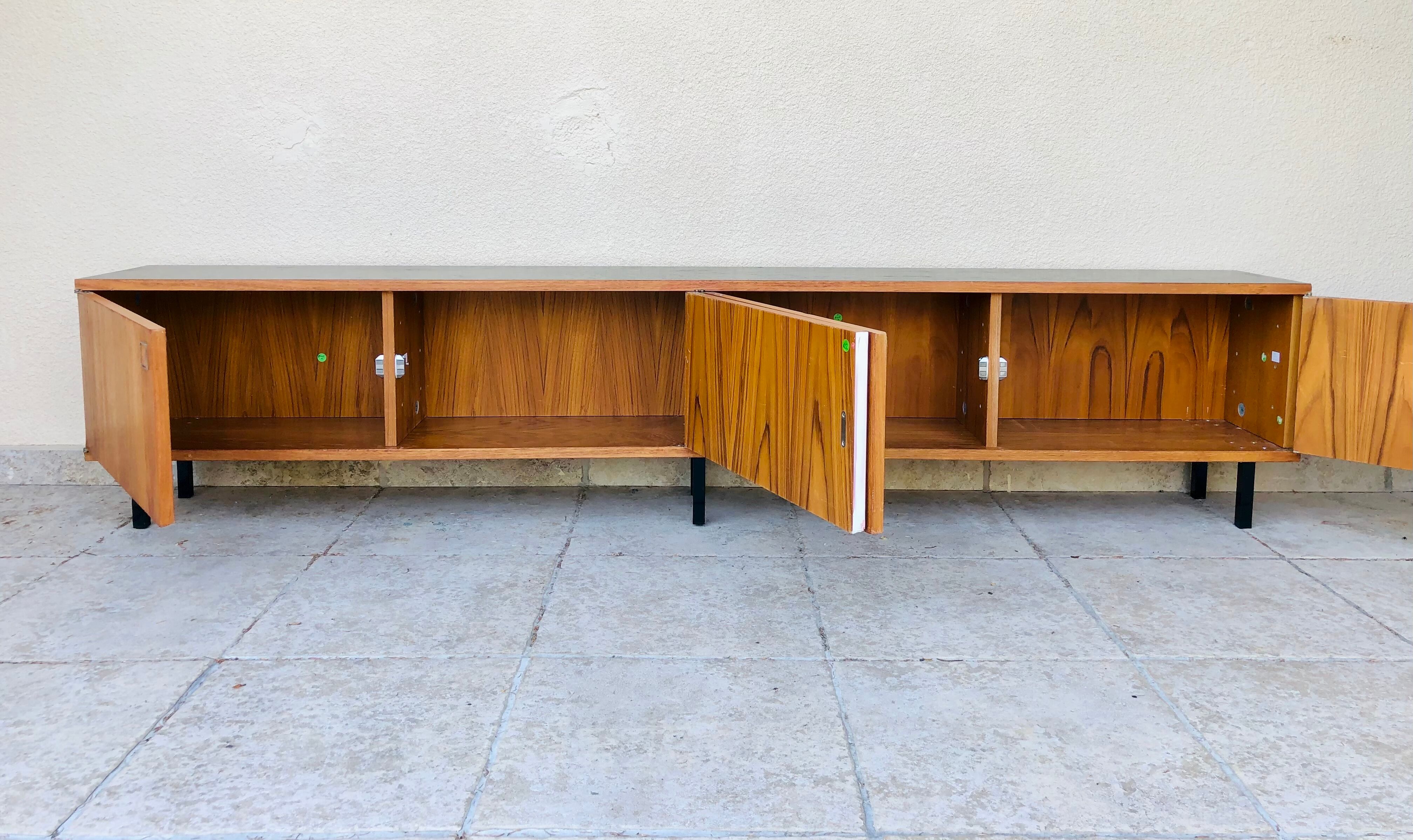 Scandinavian teak bass enfilade, 1960