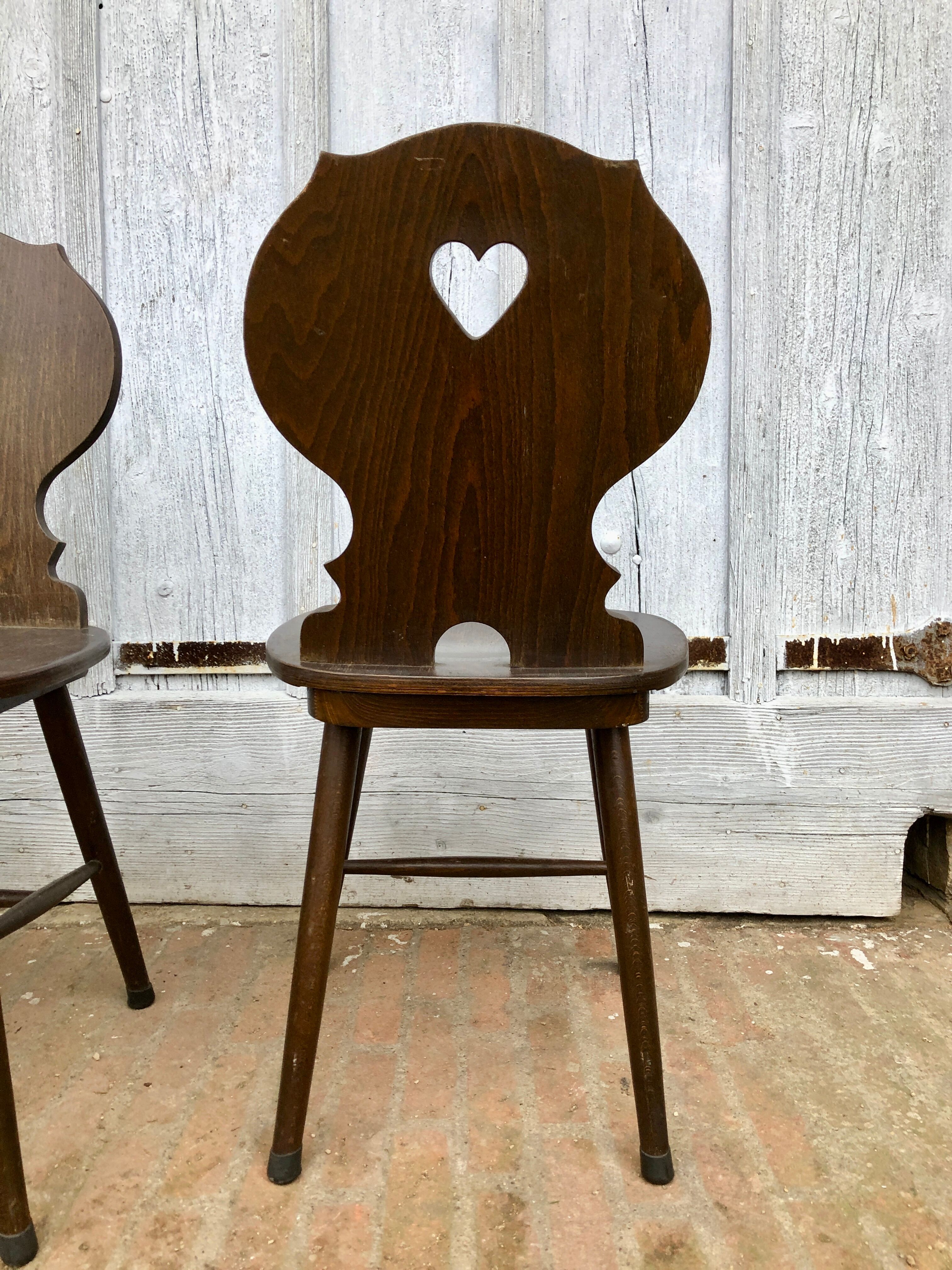 Set of 6 mountain chairs