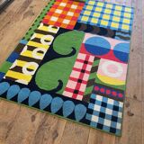 Modernist wool rug