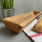 Raw wooden baker's basket