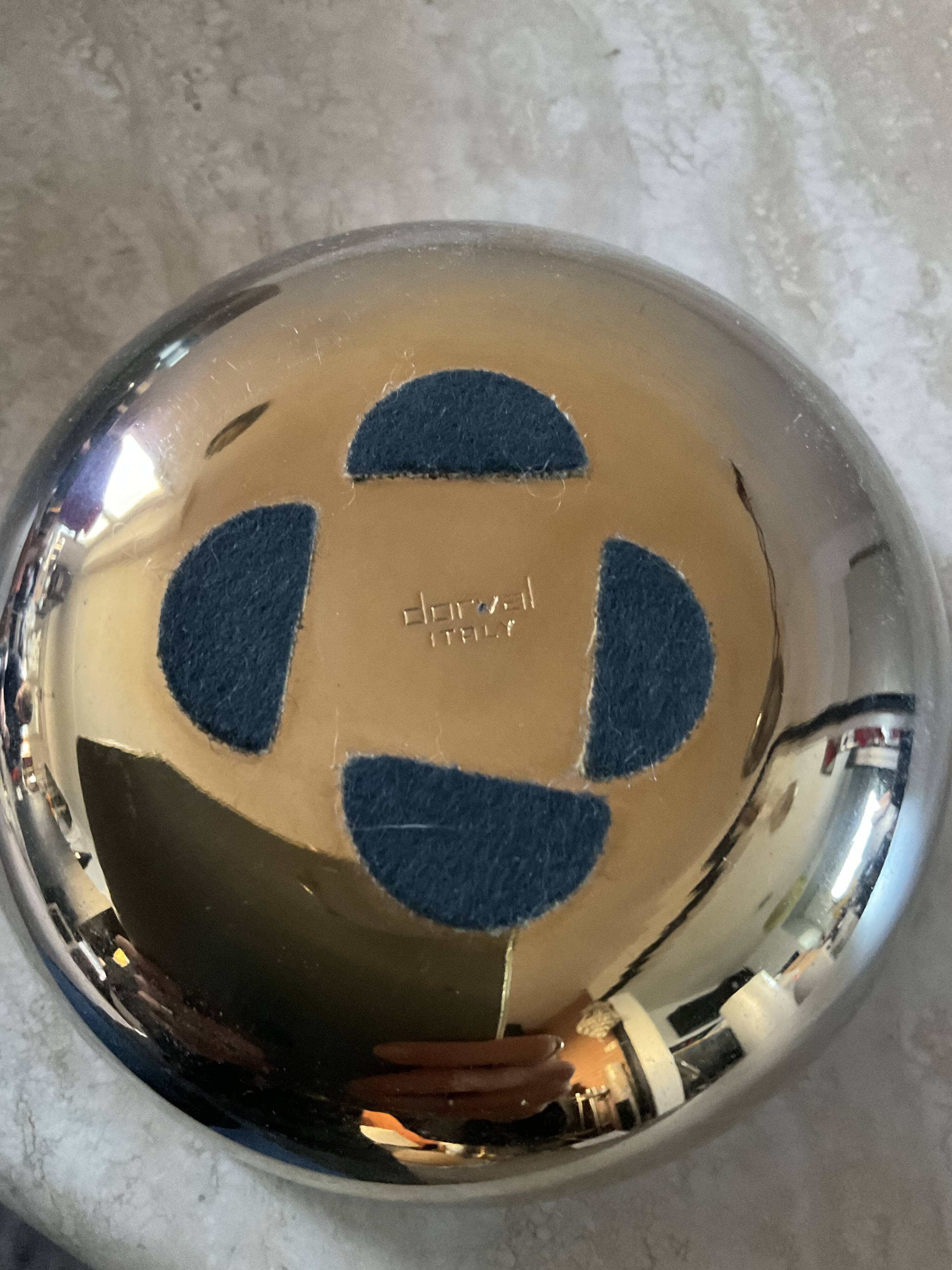 Trio of cups Dorval Italy vintage 70s