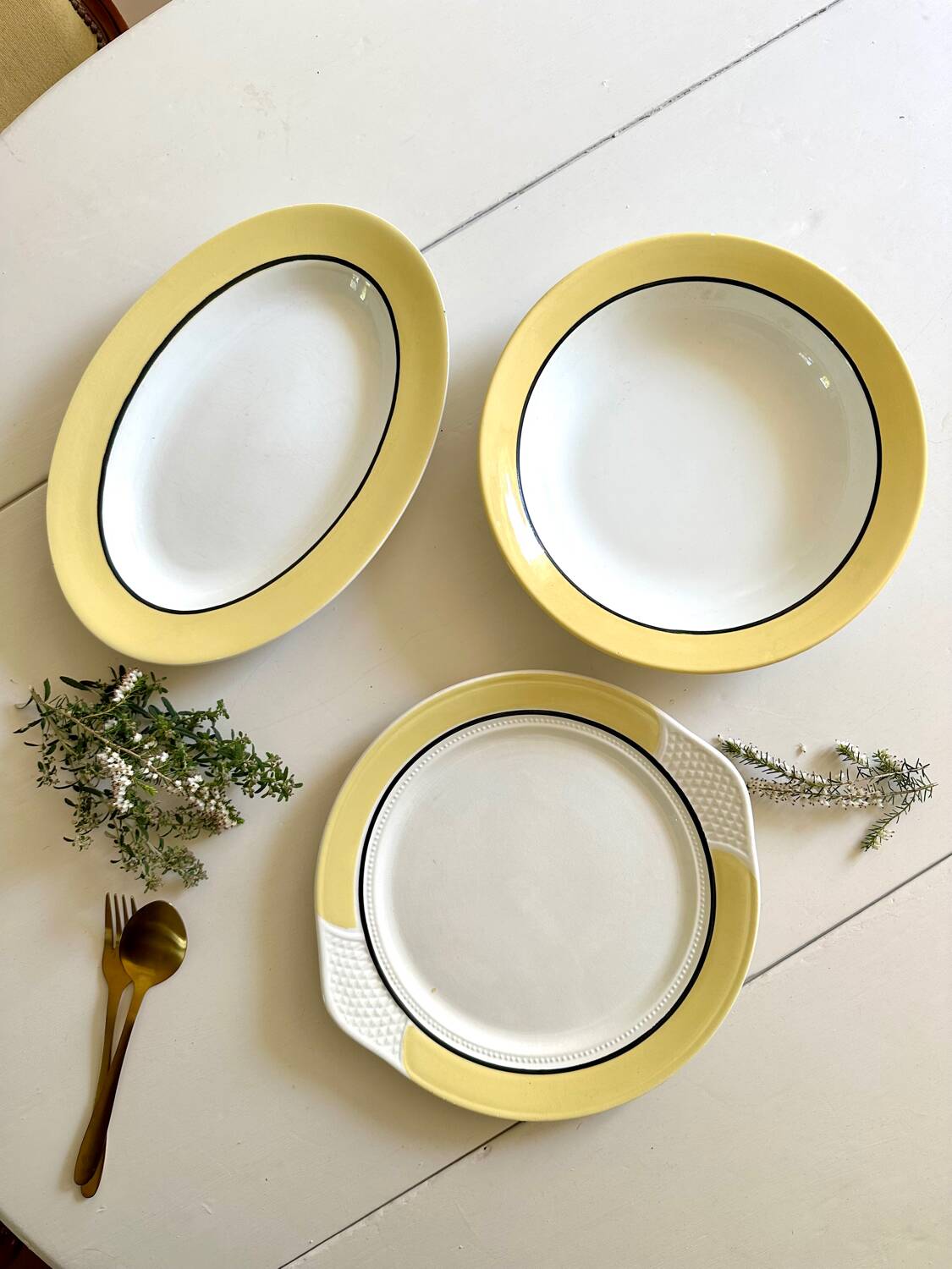 Ensemble de 3 plats L’amandinoise