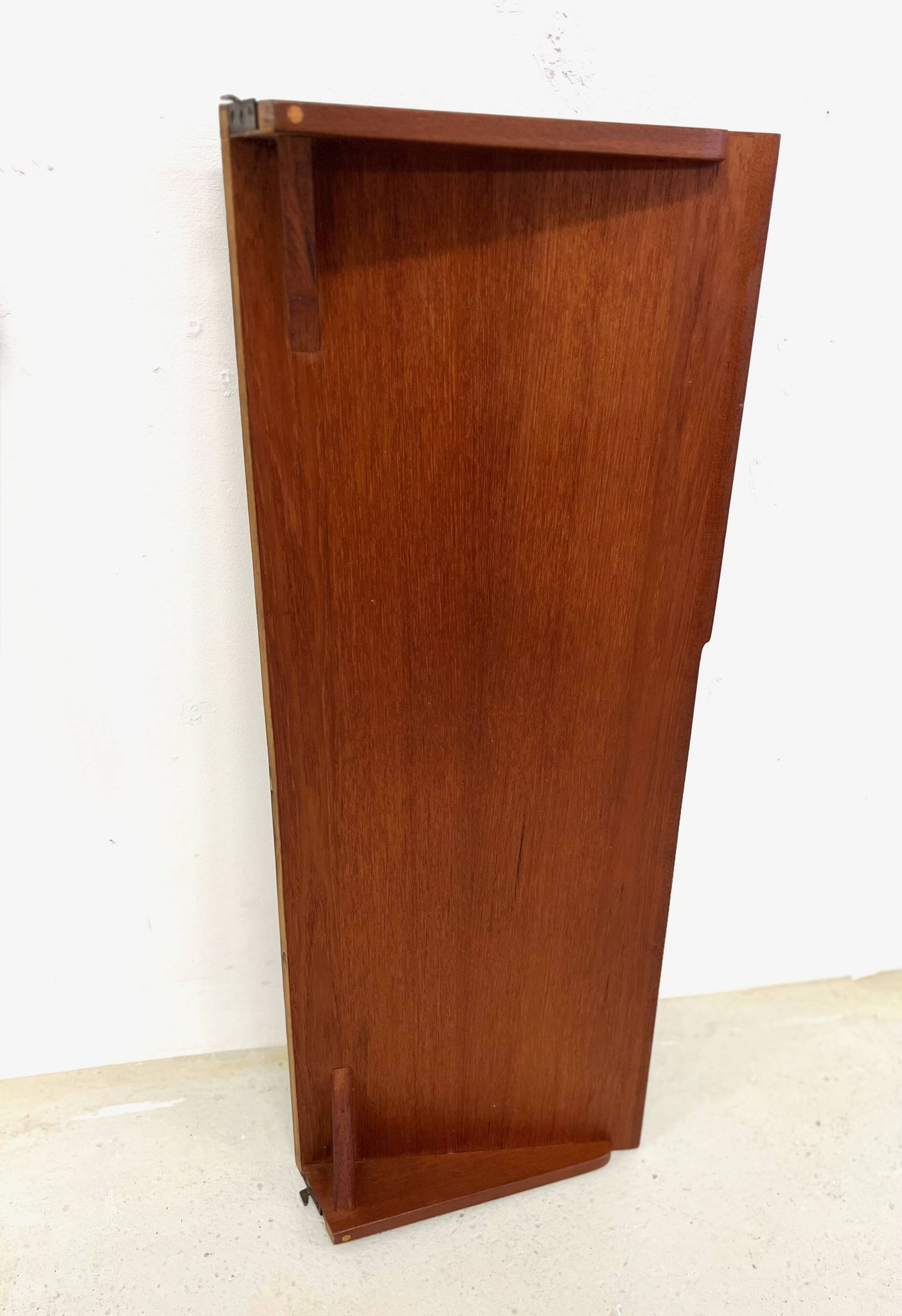 Teak Vintage Magazine Shelf By Kai Kristiansen For FM Modular Wall System.