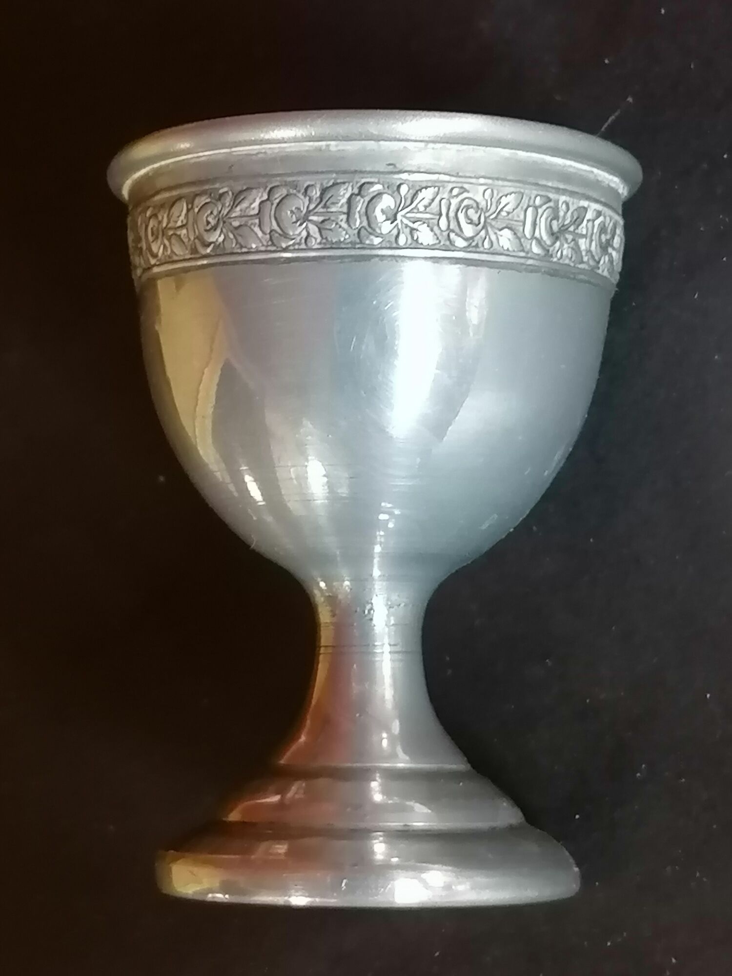 Lot de 5 coquetiers en aluminium années 30