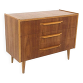 Scandinavian chest of drawers in teak and oak, Sweden, 1960.