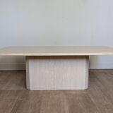 Table basse en travertin