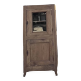 Antique solid oak bonnetière: dresser, cupboard...