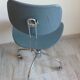 Chrome metal swivel chair industrial/vintage style 50s-60s